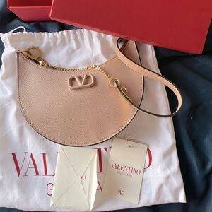 Authentic Valentino Logo Mini Shoulder Bag.  Brand New